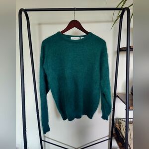 Blue-Green Rabbit Sweater